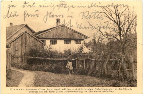 Diessen am Ammersee - Haus beim Kobel