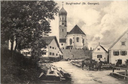 Diessen am Ammersee - Burgfriedhof
