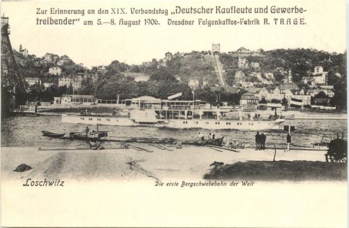 Loschwitz - XIX Verbandstag Deutscher Kaufleute 1906
