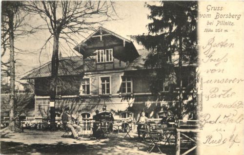 Gruss vom Borsberg bei Pillnitz