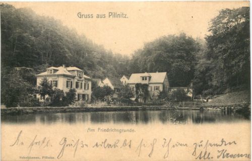 Gruss aus Pillnitz - Am Friedrichsgrunde