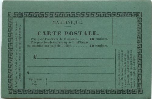 Martinique - Carte postale
