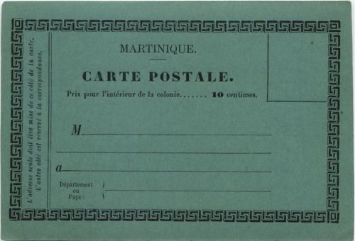 Martinique - Carte postale