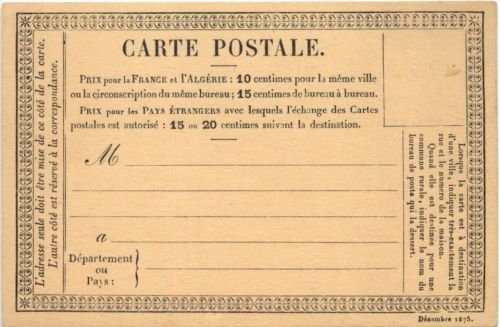 France Algerie - Carte postale