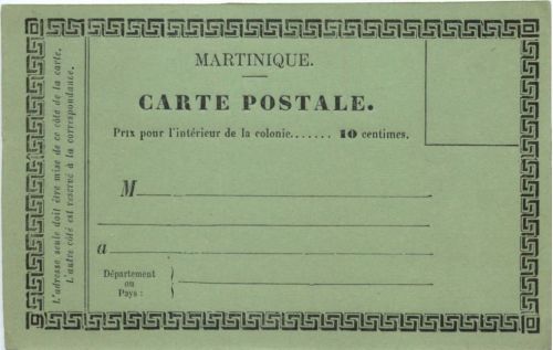 Martinique - Carte postale