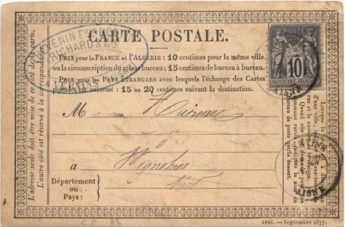 France Algerie - Carte postale Vervins