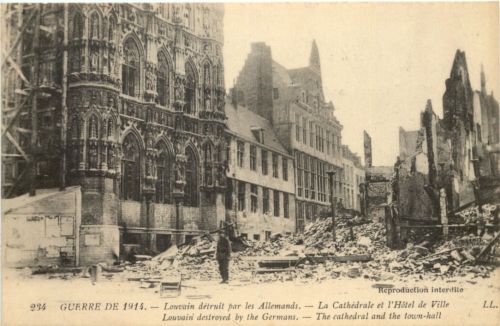 Louvain - Guerre de 1914