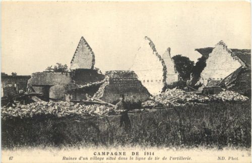 WW1 - Campagne de 1914