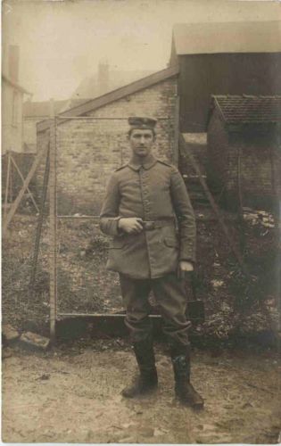 WW1 Soldat - Feldpost 28. Infanterie Division
