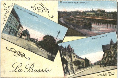 La Bassee - Feldpost Minenwerfer Komp 500