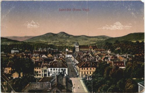 Saint Die WW1 - Feldpost 30. Reserve Division