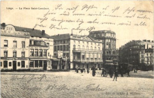 Liege - La Place Saint Lambert