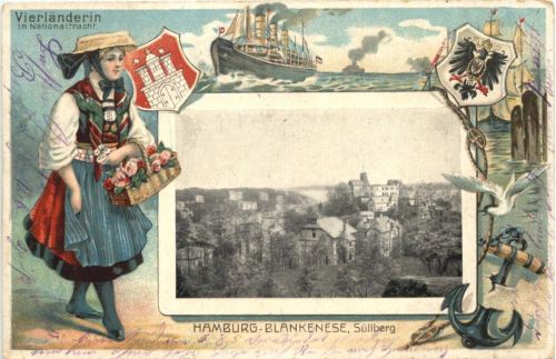 Hamburg-Blankenese - Litho