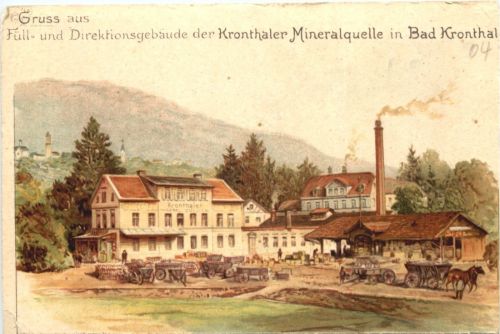 Bad Kronthal - Kronthaler Mineralquelle - Litho