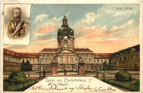 Gruss aus Charlottenburg - Litho