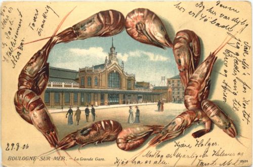 Boulogne sur Mer - Litho