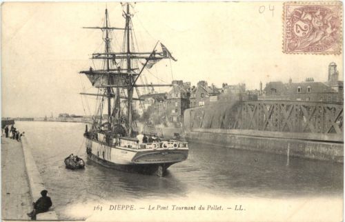 Dieppe - Le Pont Tournant du Pollet