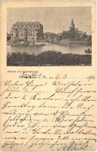 Offenbach - Schloss und Schlosskirche - Vorläufer