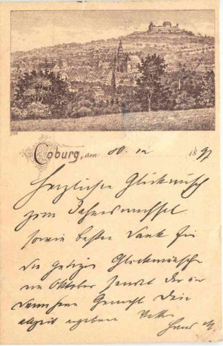 Coburg - Vorläufer