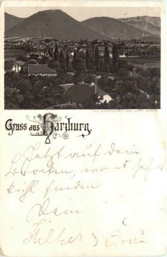 Gruss aus Harzburg - Vorläufer
