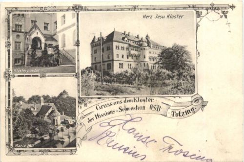 Tutzing - Gruss aus dem Kloster
