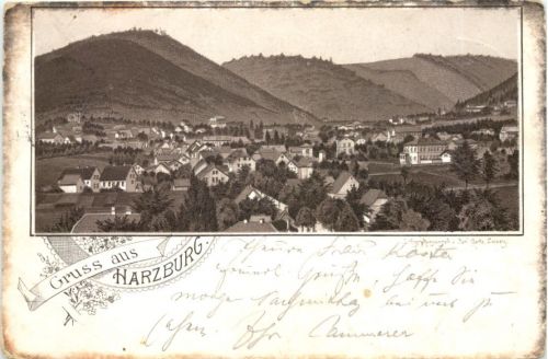 Gruss aus Harzburg - Vorläufer 1894