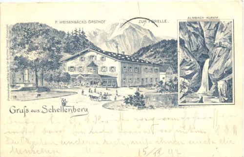 Gruss aus Schellenberg - Vorläufer