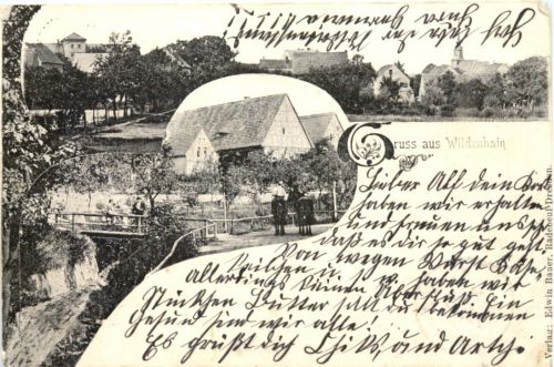 Gruss aus Wildenhain bei Radeburg