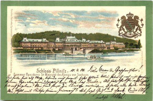 Schloss Pillnitz - Litho