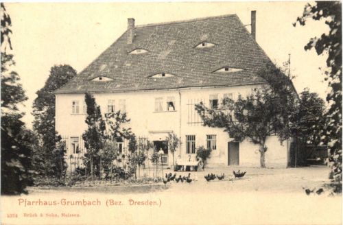 Pfarrhaus Grumbach - Bez. Dresden - Wilsdruff
