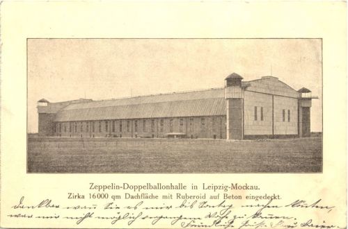 Leipzig - Mockau - Zeppelin Doppelballonhalle