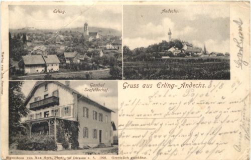 Andechs, Erling, Grüsse