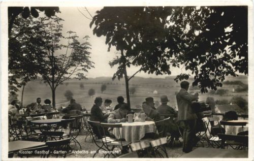 Andechs, Kloster, Gasthof-Garten