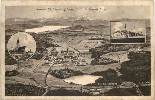 Kloster St. Ottilien - Künstler Ak Eugen Felle