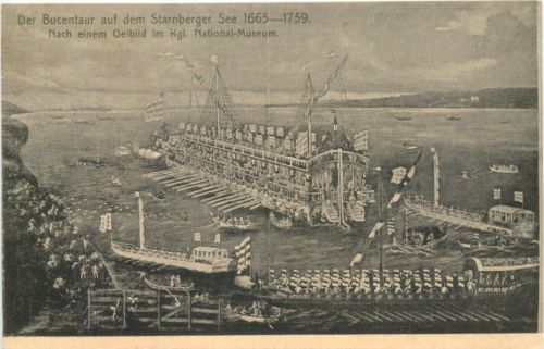 Der Bucentaur auf dem Starnberger See