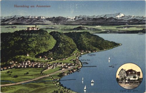 Herrsching am Ammersee - Künstler Ak Eugen Felle