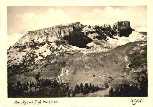 Ifen Alpe mit Hoch Ifen