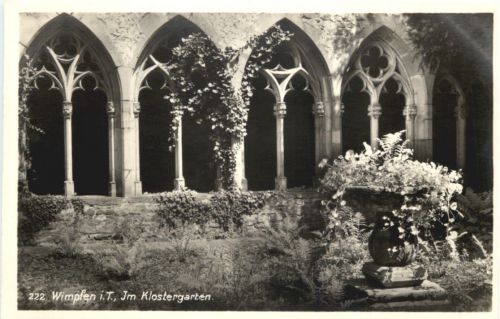 Wimpfen i.T., Im Klostergarten