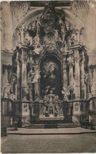 Zwiefalten, Hochaltar der Münsterkirche
