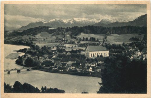Bad Tölz mit Benedektinenwand-Gruppe