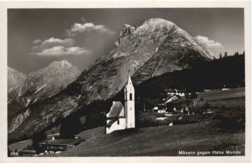 Mösern gegen Hohe Munde
