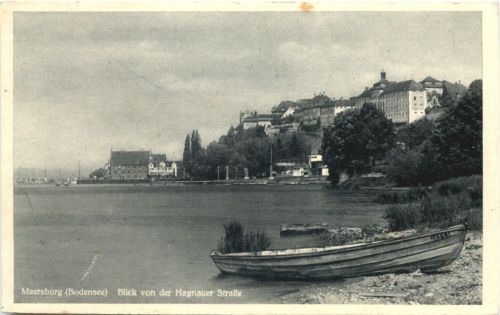 Meersburg, Blick von der Hagnauer Strasse