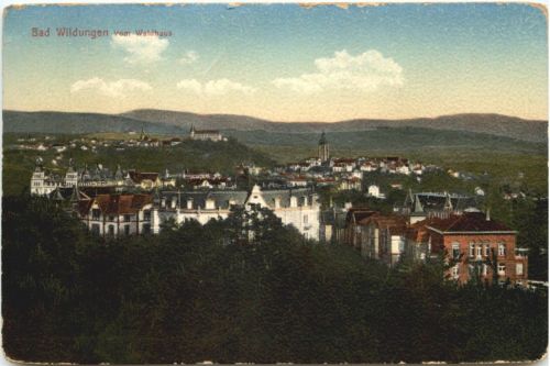 Bad Wildungen vom Waldhaus