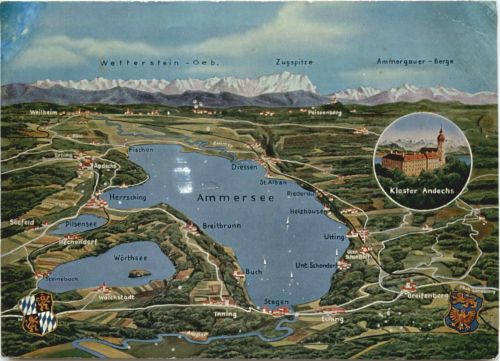 Am Ammersee und Umgebung, Kloster Andechs