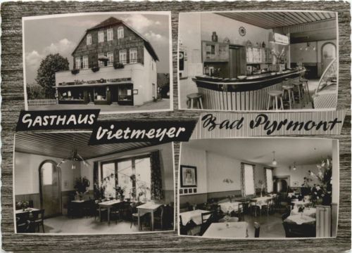 Bad Pyrmont, Gasthaus Vietmeyer, div. Bilder