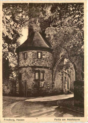 Friedberg, Hessen, Partie am Adolfsturm