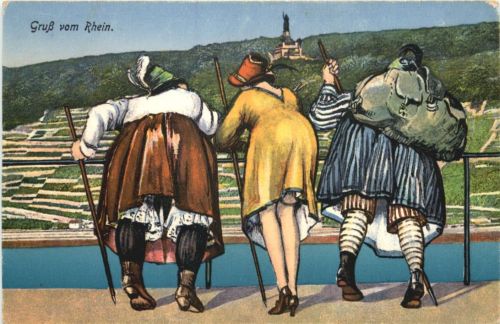 Grus vom Rhein