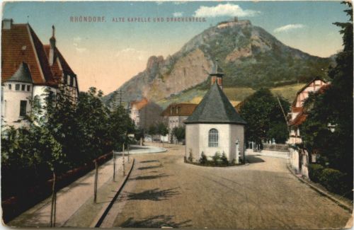 Rhöndorf, Alte Kapelle und Drachenfels