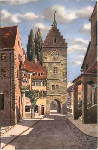 Ueberlingen, das Franziskanertor