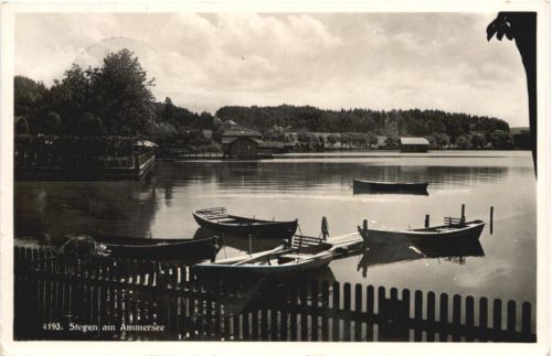 Am Ammersee, Stegen